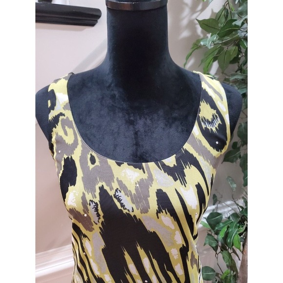 International Concepts Women's Multicolor Asymmetrical Sleeveless Top Blouse S - Picture 4 of 10